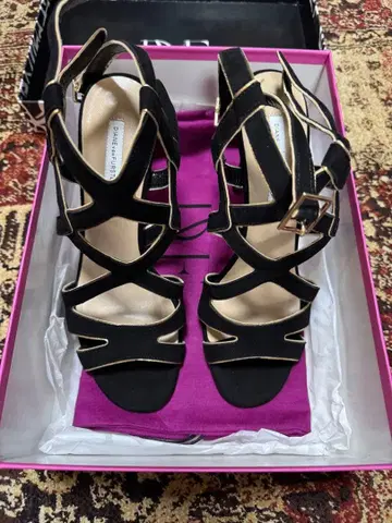 이탈리아제 스웨이드 하이힐 25cm