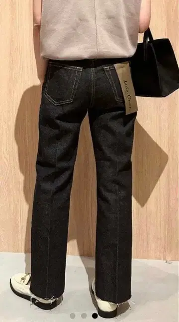 Mike Owen 스트레이트 데님 다크 인디고