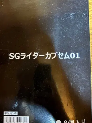 SG 라이더 카프셀 01