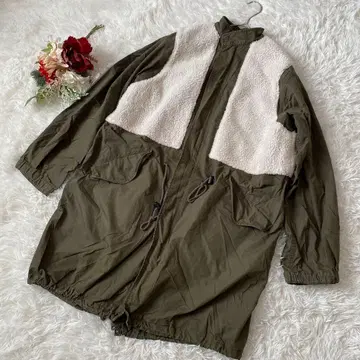 [누메랄즈] 플리스 자켓 올리브(F) 루즈핏