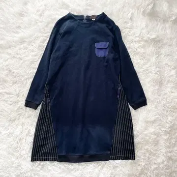 ROSIER 원피스 일본제 네이비 스트라이프