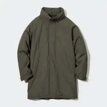 방풍 패디드 코트 UNIQLO 카키