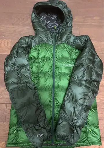 mont-bell 스페리오 다운 후드티 그린 L 800필