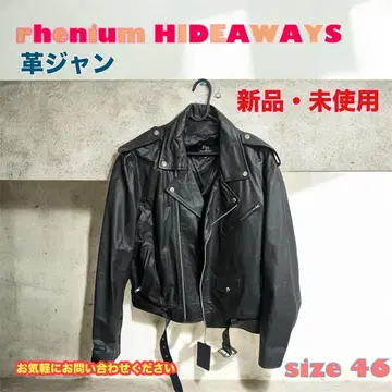 rhenium HIDEAWAYS 미사용 새상품 더블 라이더스 46