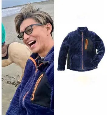 기무라 타쿠야 착용 플리스 자켓