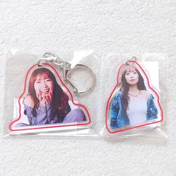 사이토 슈카 팬클럽 en D상 아크릴 키링 AB 2종 세트