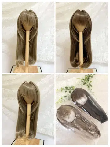 딜러 제작 가발 인테이크 9인치 2점