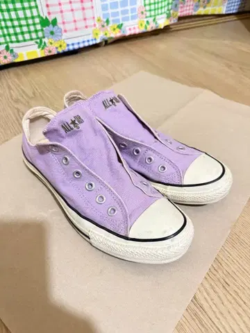 ALL STAR 라벤더 슬립온 converse