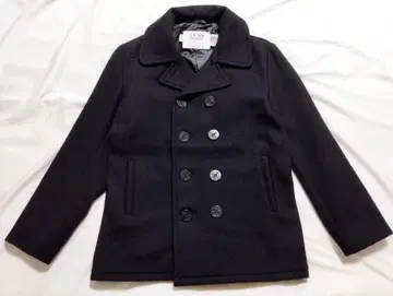 40 고품질 Schott 753US P 코트 블랙 타이트 슬림 피코트