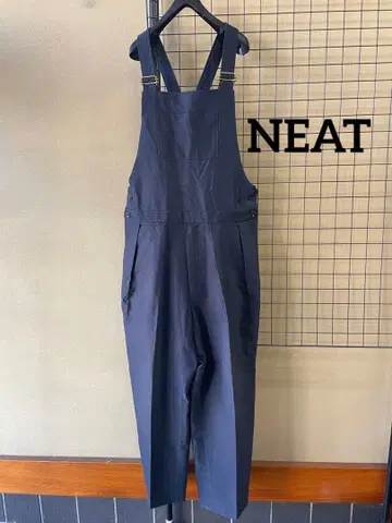 NEAT 니트 COTTON OVERALL 코튼 오버롤 네이비
