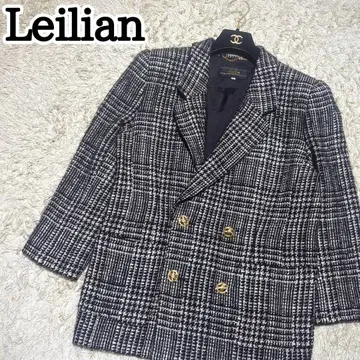 레리안 골드 버튼 울 더블 브레스트 테일러드 자켓 가을 겨울