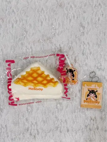 Mellojoy 크림 와플 삼각형 메로조이