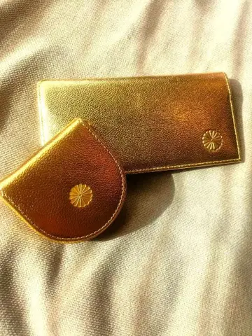 [ 새상품 세트 ] 황궁 골드 장지갑 & 코인 케이스 세트 금