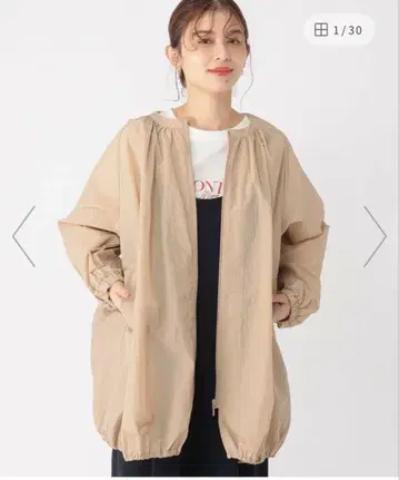 studio CLIP [발수 가공] 립스탑 벌룬 블루종/베이지