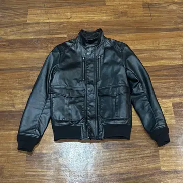 HYSTERIC GLAMOUR 싱글 라이더 자켓 블랙