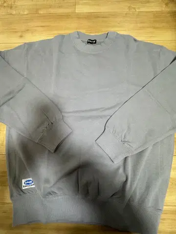Schott XL 그레이 크루넥 맨투맨