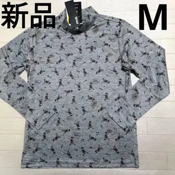 새상품 PING 핑 모크넥 M 그레이 정가 12100엔