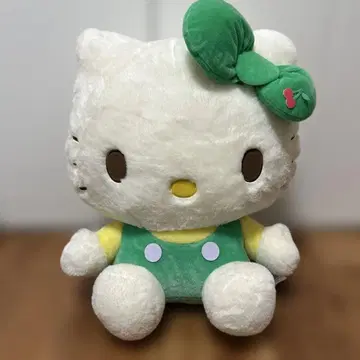 헬로키티 크림 소다 봉제 인형