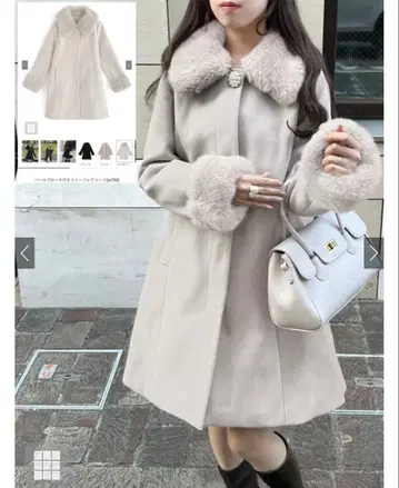 GRL ze786 롱 코트 M 사이즈