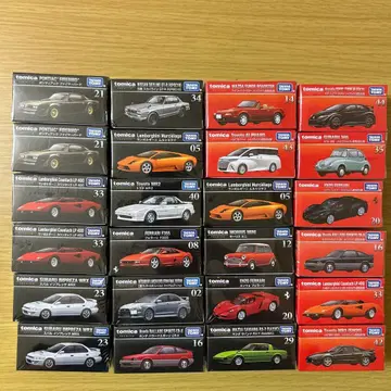 하자품! 토미카 프리미엄 24대 묶음 판매!