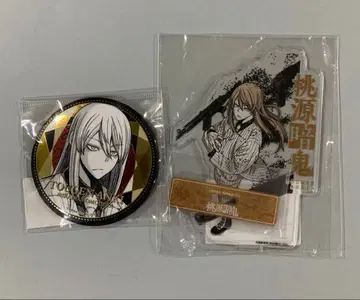토겐안키 아크릴 스탠드 캔뱃지 모모데라 신몬 2점