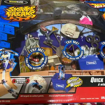 핫휠 스케이트 프리크스 퀵 트릭 스케이트 파크