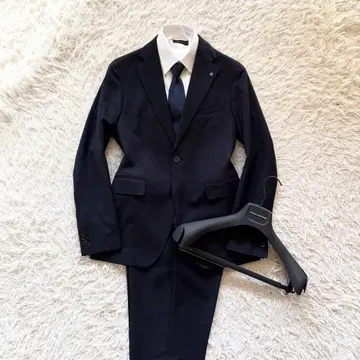[ 새상품급 ] TAGLIATORE 베스비오 네이비 울 수트 사이즈 44