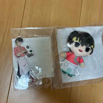 료가 아크릴 스탠드 봉제 인형 마스코트