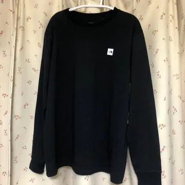 The North Face 블랙 긴팔 T셔츠