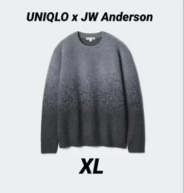 [ 새상품급 ] 유니클로 x JWA 수플레얀 그라데이션 크루넥 스웨터