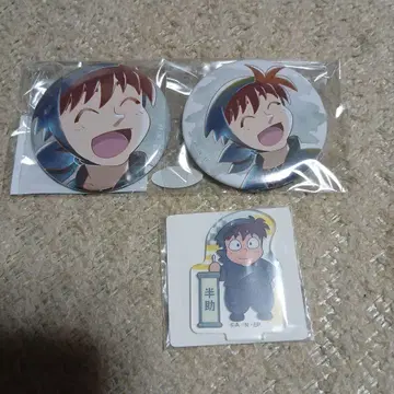 닌타마 란타로 도이 한스케 아크릴 미니 Ani-Art aqua 캔 배지