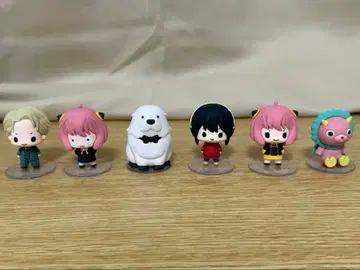 SPY x FAMILY 쪼꼬링 마스코트 전 6종 세트