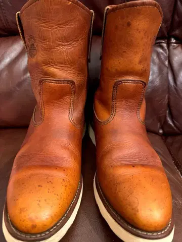 9E 그린 도그 택 97년 레드윙 866 페코스 오리지널 브라운