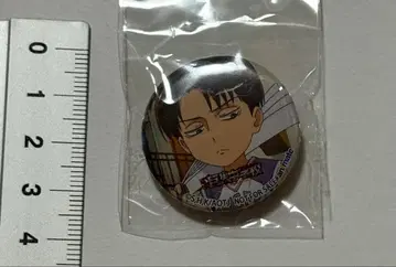 진격의 거인 중학교 특전 캔뱃지 리바이