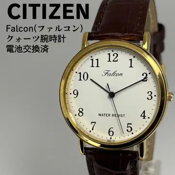 새상품급 CITIZEN 시티즌 팔콘 쿼츠 손목시계 배터리 교환 완료