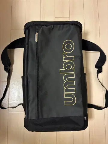 umbro 블랙 퓨즈 박스 드럼 백팩
