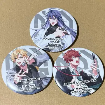 히프마이 신주쿠 마텐로 린넨 캔뱃지 2ndDRB