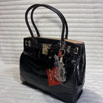 팔치 뉴욕 핸드백 가죽 악어 엠보