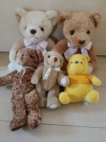 묶음 판매 곰돌이 푸와 친구들