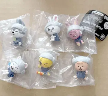 StrayKids SKZOO 사우나 가챠 6체 세트 캡슐 토이 스키즈