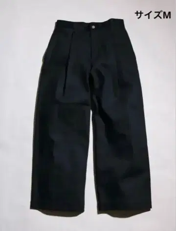 MB 하이엔드 데님 슬랙스 (와이드) 블랙 사이즈 M