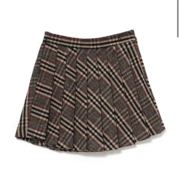 ANDMARY Monica check pleats mini skirt