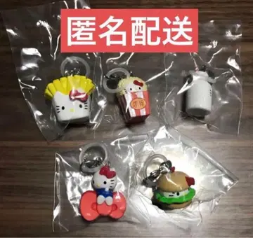 헬로키티 아메리칸 디자인 메지루시 액세서리 전 5종 컴플리트 세트