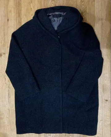 모가 울 코트 후드 부착 2