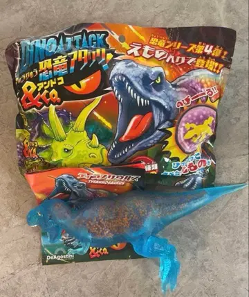 완전 미개봉!! 안도코 데아고스티니 공룡 어택&co. 티라노사우루스