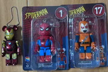 베어브릭 스파이더맨 해피 복권 2개 세트 증정 아이언맨