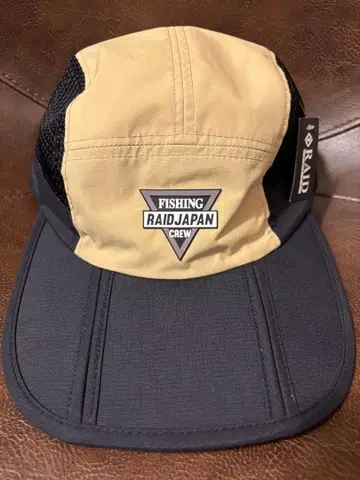 레이드 재팬 사이드 메쉬 나일론 캡 베이지/블랙