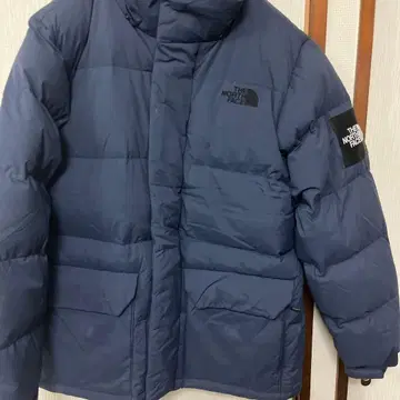 THE NORTH FACE 네이비 다운 자켓