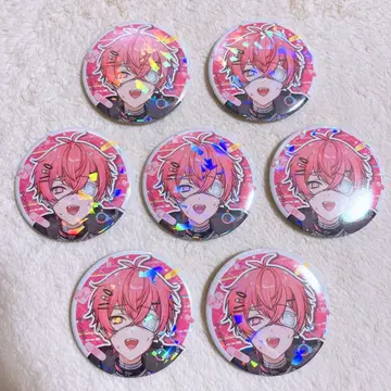 나이코 군 야나챠우!!! 홀로그램 캔뱃지