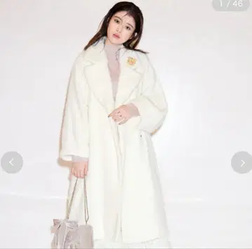 SNIDEL 샤기 코쿤 코트